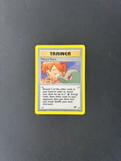 Pokemon Card Gym Challenge Misty's Tears 118/132 WOTC - Image 3