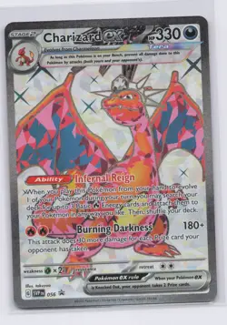 Pokemon TCG Charizard ex 056 Sv: Scarlet & Violet Promo Cards Holo NM - Image 1
