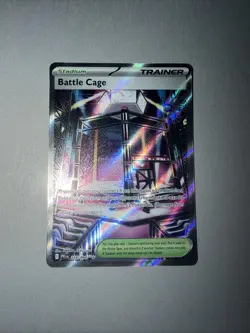Battle Cage 116/094 Phantasmal Flames Stadium Trainer Card (perfect To Send In) - Image 2