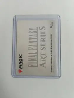 Summon: Leviathan Art Card (Gold-Stamped Signature) Art Series: Final Fantasy... - Image 2