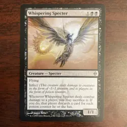 Whispering Specter NM New Phyrexia MTG - Image 1