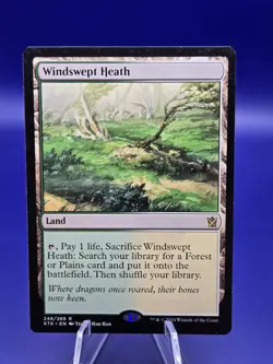 MTG Windswept Heath - Khans of Tarkir Regular Lightly Played - Image 2