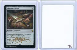 Forebear's Blade Dominaria Signed Artist Proof MTG - Image 3