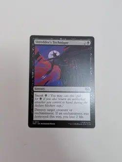 MTG - Shredder's Technique - Teenage Mutant Ninja Turtles NM/M Condition - Image 1