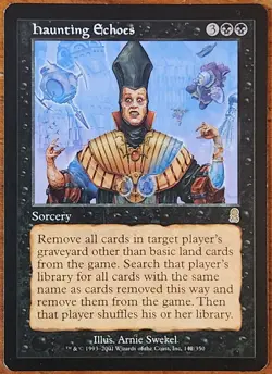 Haunting Echoes MTG Odyssey Regular LP Magic The Gathering - Image 1