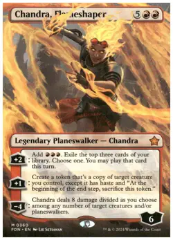 Foundations #360 Chandra, Flameshaper (Borderless) - Image 1