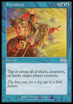 Turnabout x1 1x Urza's Saga NM MTG - Image 1