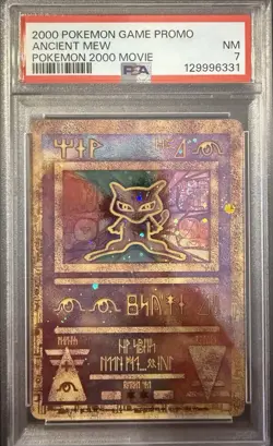 Ancient Mew - 2000 Pokemon Game Promo - Pokemon 2000 Movie - PSA 7 - Image 1
