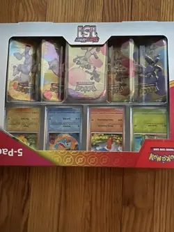 Pokemon Scarlet & Violet 151 5-Pack Mini Tins + 4 Promos Costco Bundle 2 - Image 1