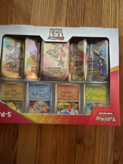 Pokemon Scarlet & Violet 151 5-Pack Mini Tins + 4 Promos Costco Bundle 2 - Image 2