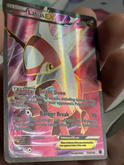 Pokemon Latias EX Full Art 112/116 Black &White Plasma Freeze Lightly Played ENG - Image 3