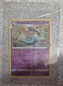 Pokemon Card - Dragapult - Sealed Promo - Stamped - Rebel Clash - 091/192 - Image 1