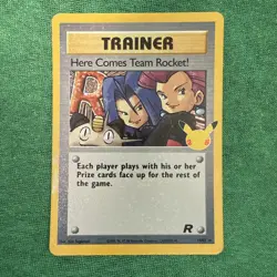 Pokemon TCG Here Comes Team Rocket! 15/82 | Celebrations | NM - Image 1