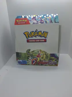 Empty Pokemon Scarlet and Violet Base Set Booster Boxes - Image 1