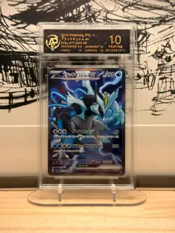 Black Kyurem ex Super Rare #077/064 SV7a RPA 10 Pristine 2024 Pokemon Japanese - Image 1