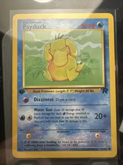 Psyduck 65/82 Team Rocket 1st Edition NM Pokemon Vintage - Image 1