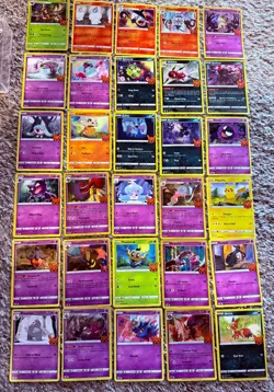 Pokemon 2021-2022 Halloween Stamped Trick or Trade Set of 30 Cards - Image 3