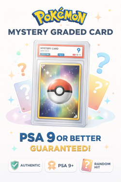 Pokemon Mystery Graded Card — PSA 9 or Better Guaranteed! 🔥 Random Hit - Image 1