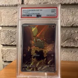 Pokemon TCG Phanpy PSA 9 Illustration Rare Holo Surging Sparks 205/191 - Image 1
