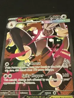 Pokemon TCG Mega Evolution Phantasmal Flames Mega Lopunny Ex Holo 128/094 - Image 2