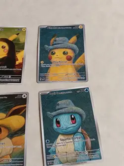 6 Pokemon x Van Gogh Black Star Promo ACG Art Card - READ DESCRIPTION - Image 4
