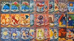 Pokemon Topps TV Animation Edition Series 1 COMPLETE SET, 90/90, NM-M - Image 1