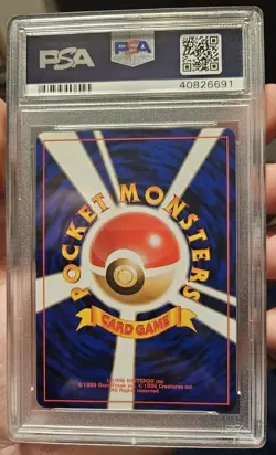 1998 Pokemon Japanese Gym Misty's Tears Trainer PSA 10 Banned Card - Image 2
