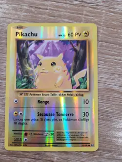 Carte Pokemon : Pikachu 35/108 REVERSE XY Evolution Francaise - Image 1