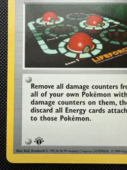 1st Edition Pokemon Center 085/102 Base Set (Shadowless) Regular - LP/NM - Image 2