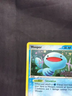 Pokemon Cards: EX Team Rocket Returns Reverse Holo: Wooper 81/109 - Image 3