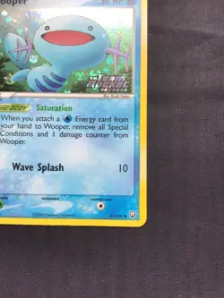 Pokemon Cards: EX Team Rocket Returns Reverse Holo: Wooper 81/109 - Image 5
