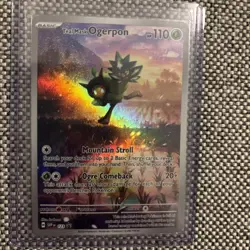 SEALED Teal Mask Ogerpon SVP123 Black Star Promo Card Pokemon TCG Mint #123 - Image 1