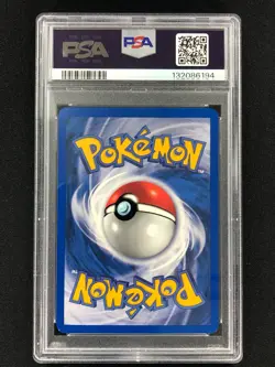 Pokemon 2000 Dark Blastoise Holo + Swirl! 3/82 PSA 8 - Image 2
