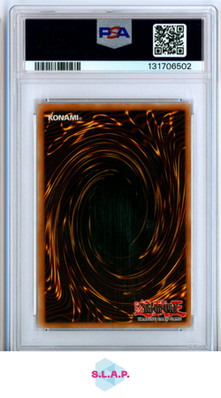DARK MAGICIAN YU-GI-OH! STARTER DECK: YUGI 2002 006 PSA 8 - Image 2