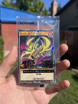 Yu-Gi-Oh Japanese Curse Dragon Rush Duel Seven Eleven Promo *Sealed* US SELLER - Image 1