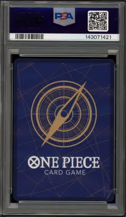 One Piece CCG Uta Manga Japanese Manga Alternate Art EB03-061 PSA 10 Gem Mint - Image 2