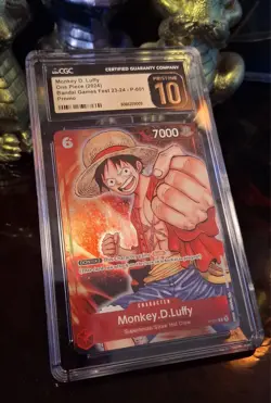 ✨2024 One Piece Promo-001 ~ LUFFY ~ Bandai Games Fest 23-24 CGC / PSA 10🔥 - Image 2