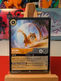 Rhino Power Hamster 30/204 Reign of Jafar Disney Lorcana - Image 1