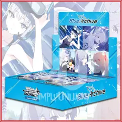 WEISS SCHWARZ TCG: Blue Archive Booster Box 12 Packs ENGLISH VER. - Image 1
