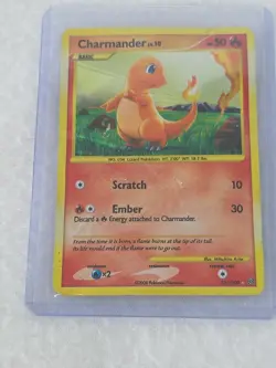 Charmander 101/100 DMG - Secret Rare Holo - Stormfront TCG Pokemon Card ( Poor) - Image 3