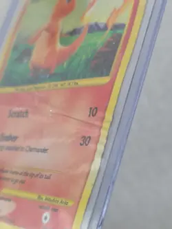 Charmander 101/100 DMG - Secret Rare Holo - Stormfront TCG Pokemon Card ( Poor) - Image 5