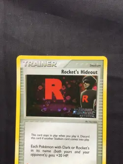 Pokemon Cards: EX Team Rocket Returns Reverse Holo: Rocket's Hideout 87/109 - Image 2