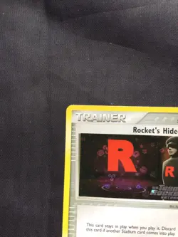 Pokemon Cards: EX Team Rocket Returns Reverse Holo: Rocket's Hideout 87/109 - Image 3