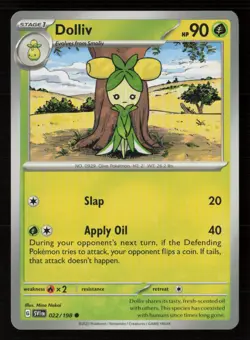 Dolliv SV01: Scarlet & Violet Base Set #022/198 Common Pokemon Card - Image 1