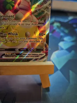 Pokemon Alcremie VMAX TCG Card 23/72 Champions Path Full Art NM - Image 4