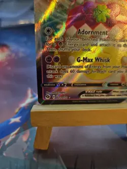 Pokemon Alcremie VMAX TCG Card 23/72 Champions Path Full Art NM - Image 5