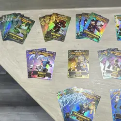 Minecraft Dungeons Arcade Hero & Pet Card Lot Holo 3-Chicken Jockey/ Lot of 63 - Image 4