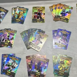Minecraft Dungeons Arcade Hero & Pet Card Lot Holo 3-Chicken Jockey/ Lot of 63 - Image 5