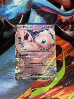 Pokemon TCG Mew EX 151/165 Scarlet & Violet Holo Double Rare Card NM Condition - Image 1