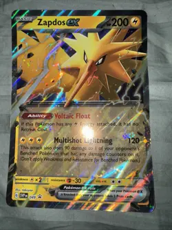 Zapdos EX 049 Jumbo Cards Holo NM 2023 Black Star Promo POKEMON TCG - Image 1